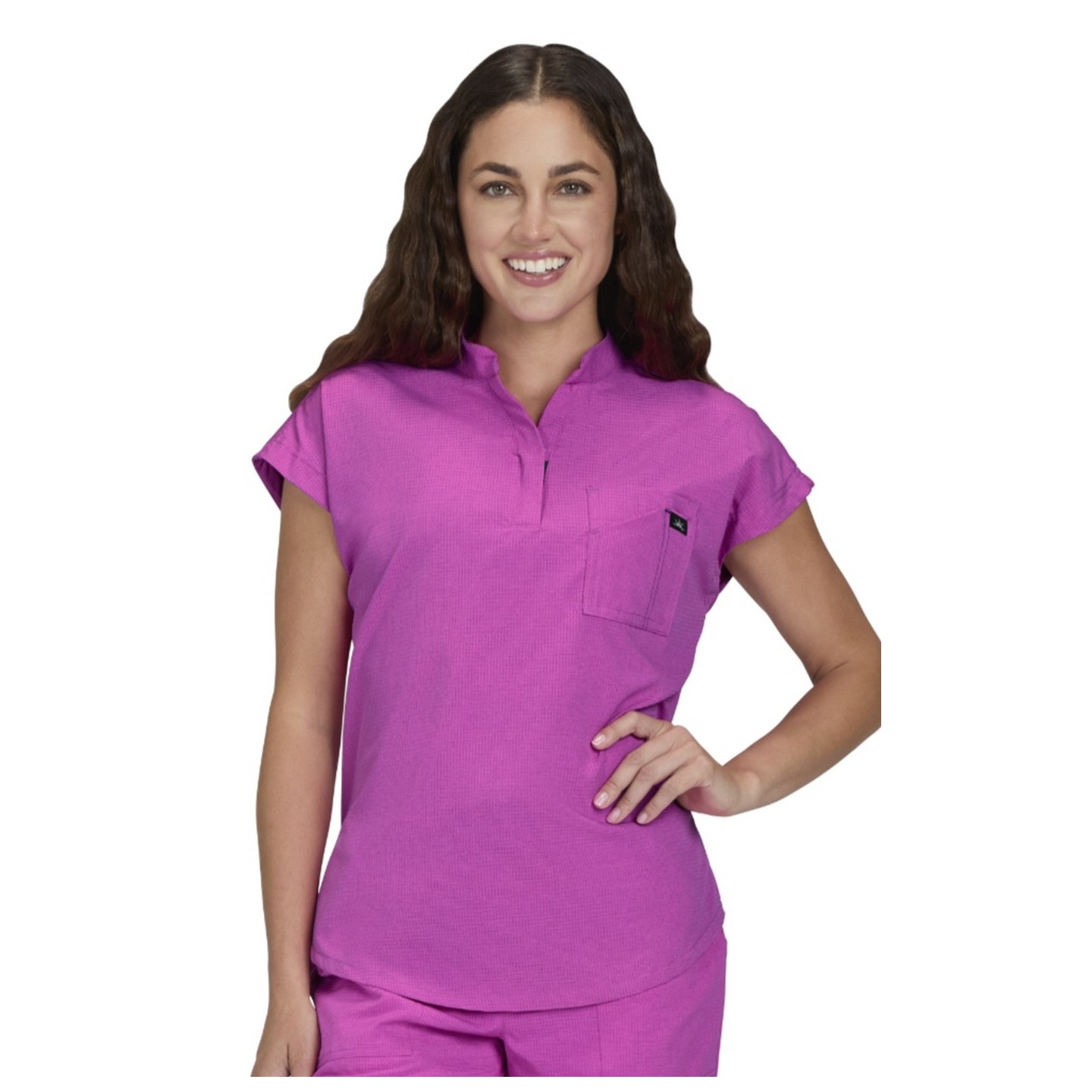 1131 Solis Haut à Col Zippee Catrin avec 2 Poches par koi