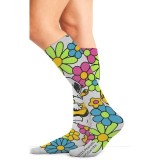 Tooniforms Print Support Graduated Compression Socks - Snoopy Grooves