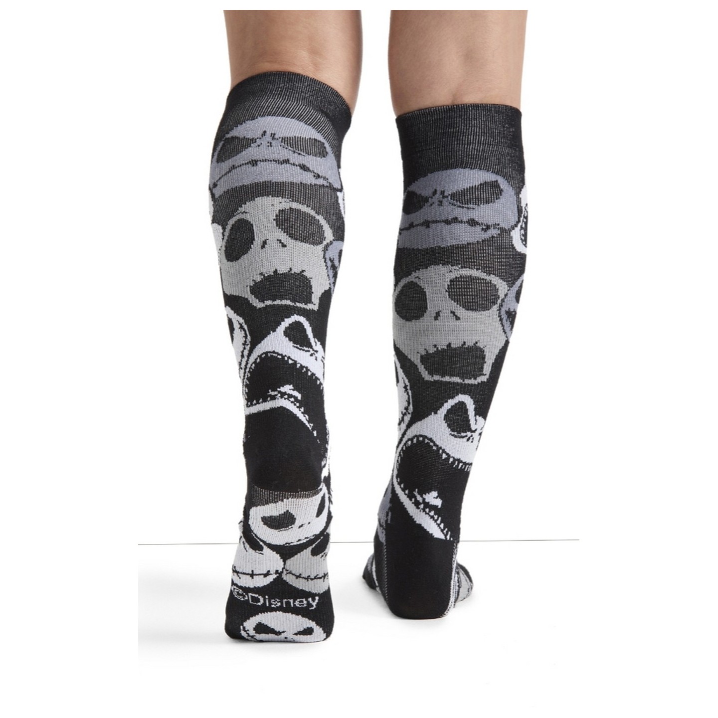 Tooniforms Print Support Graduated Compression Socks - My Scary Face