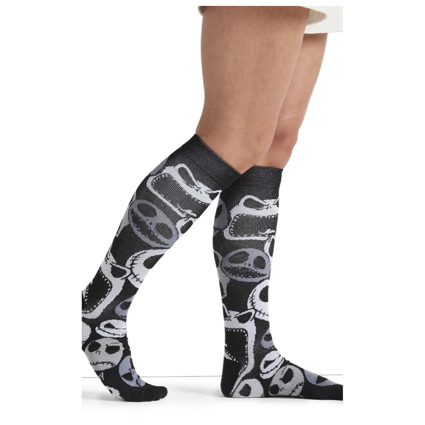 Tooniforms Print Support Graduated Compression Socks - My Scary Face