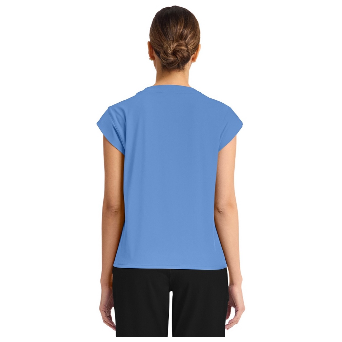 CK936 Achieve Crew Neck Raglan Sleeve Top by Cherokee