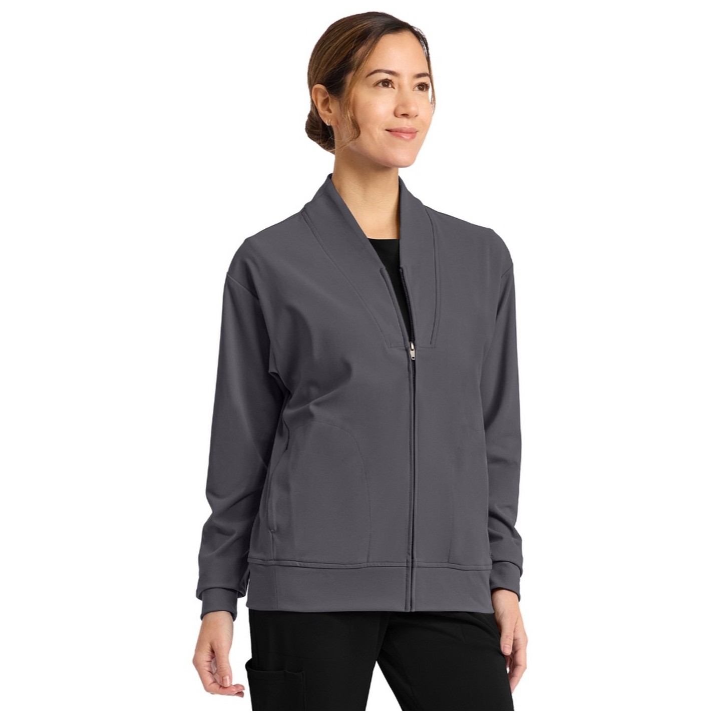 CK353 Achieve Zip-Up Warm Up Jacket by Cherokee