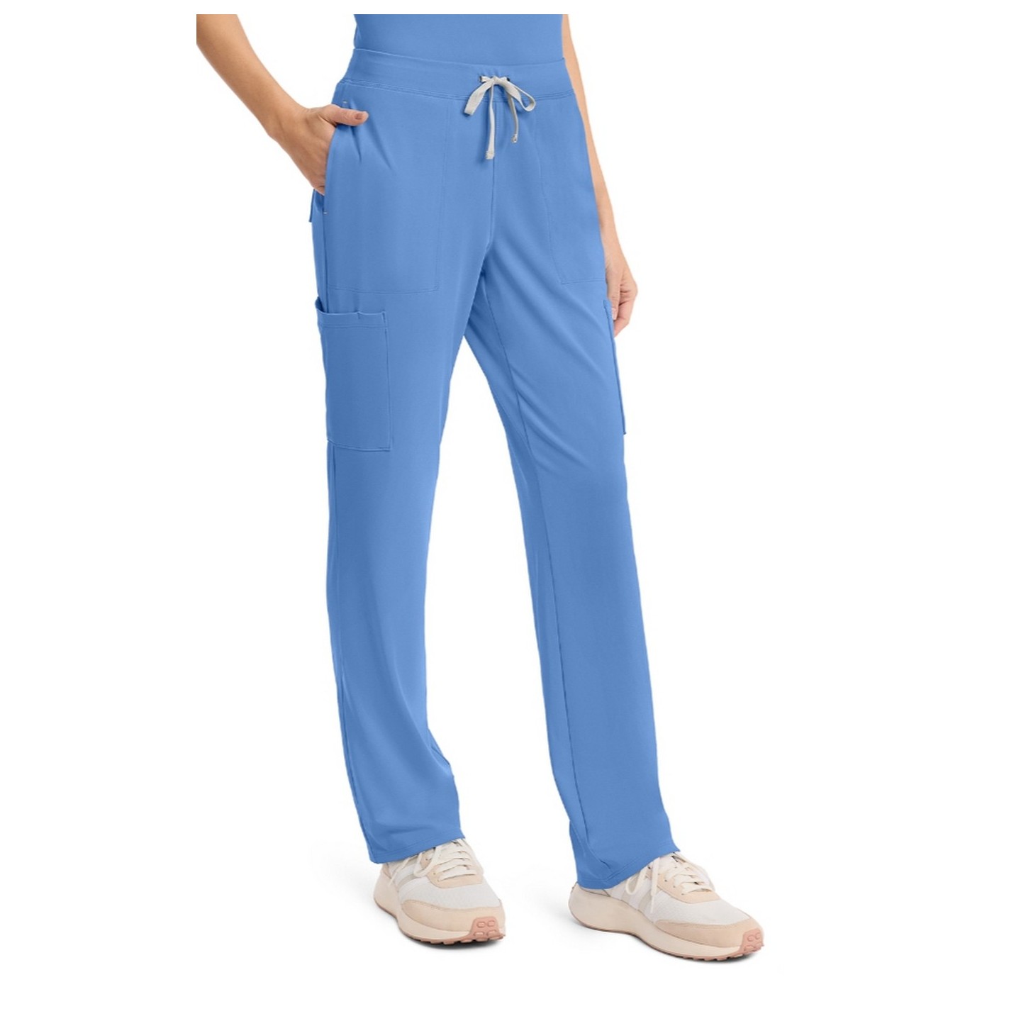 CK096 Achieve Pantlon à Jambe Droite avec 5 Poches par Cherokee