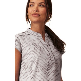 HH912 Healing Hands Purple Label Journey Print Top - Nature's Reflection