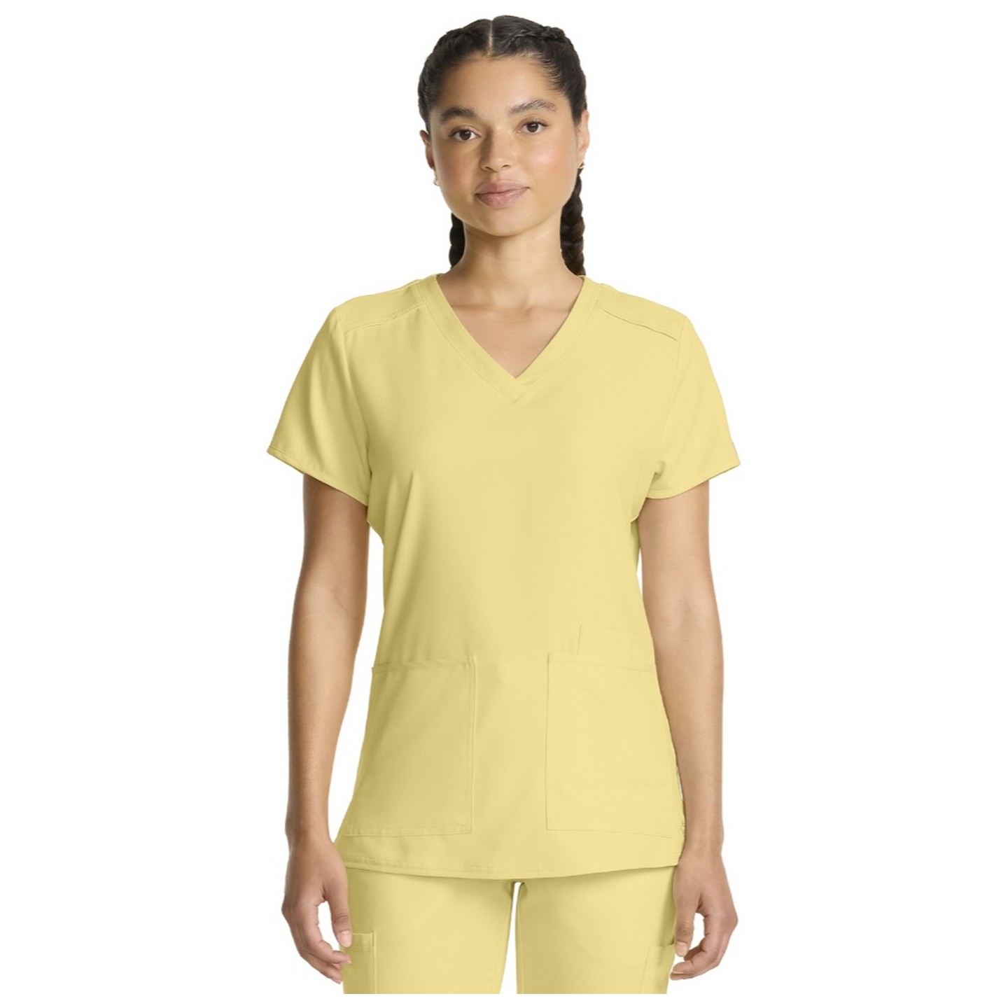 2411 Med Couture Insight 3 Pocket Scrub Top