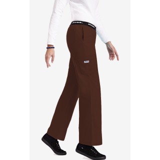 312P-Petite Boot Cut Flip Flap MOBB Scrub Pant