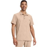 HH759 Quest Men's 3-Pocket Polo Collar Scrub Top by Healing Hands