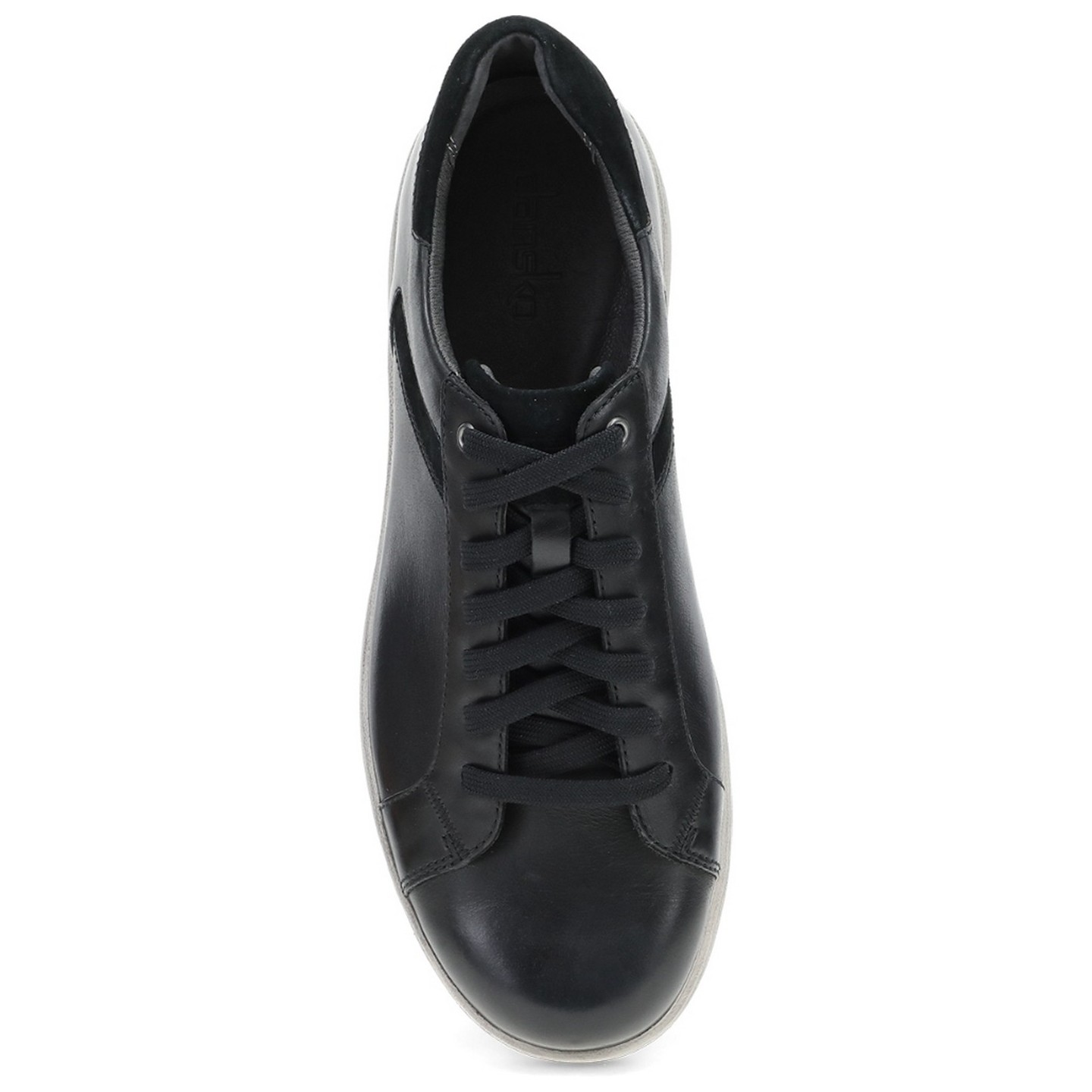 Chaussure Antidérapante Trevor Black Burnished Calf pour Hommes par Dansko