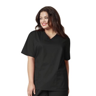 101 Women’s WonderWORK Classic Fit and True-Plus Fit V-neck Scrub Top