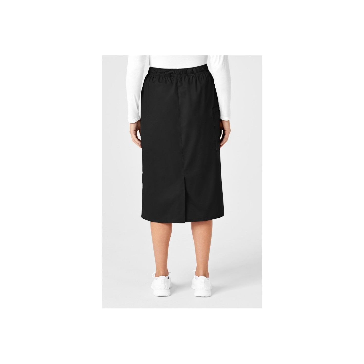 701 WORK Pull On Cargo Scrub Skirt by WINK