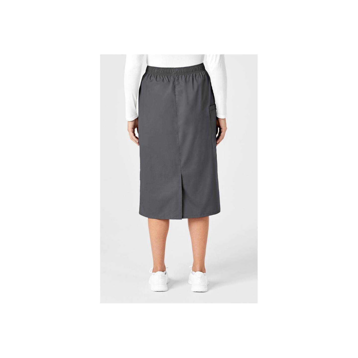 701 WORK Pull On Cargo Scrub Skirt by WINK