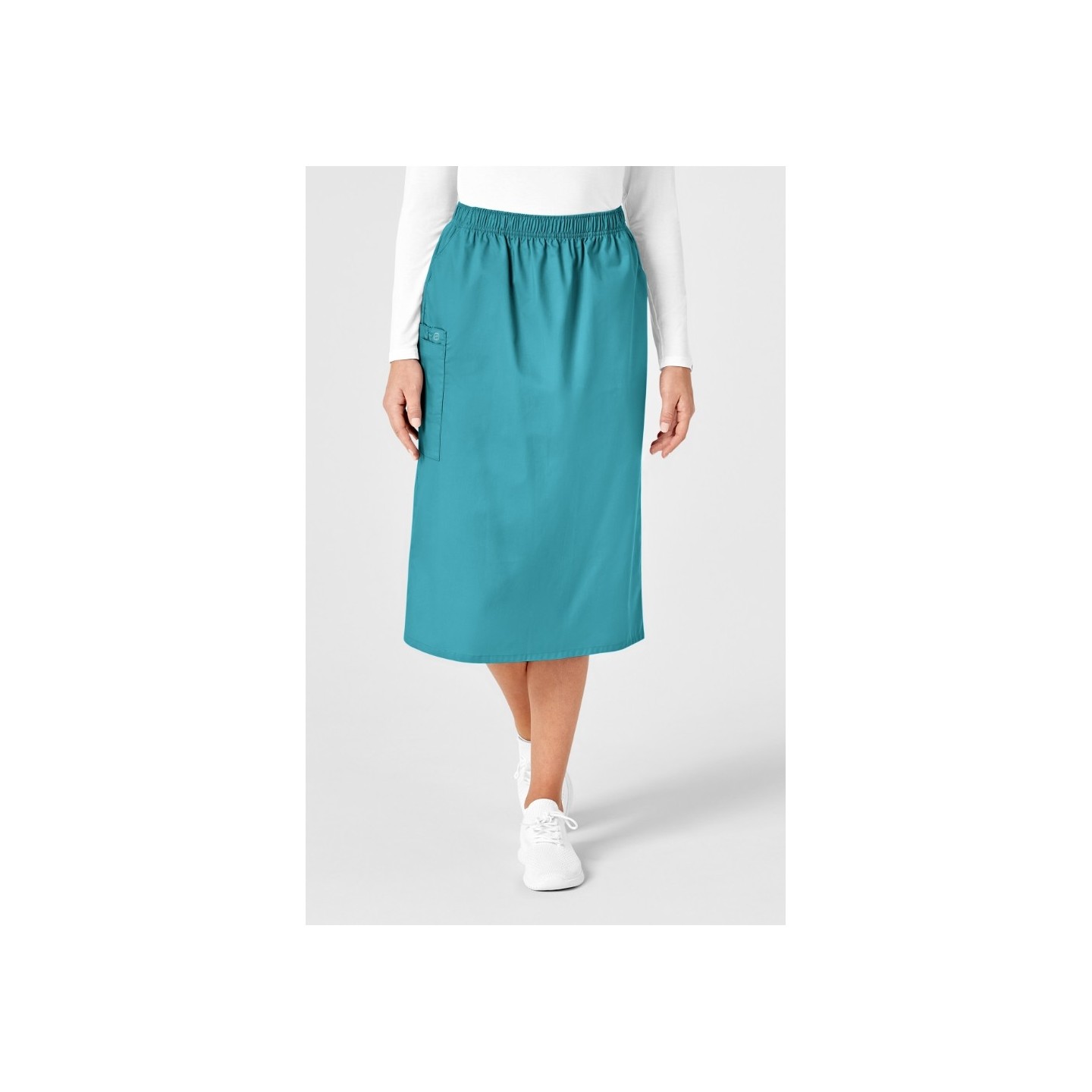 701 WORK Pull On Cargo Scrub Skirt by WINK