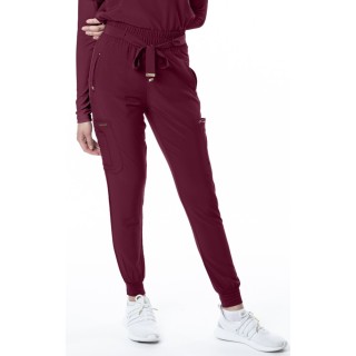 62-6200 FUBU Performance 7 Pocket Belted Jogger Pants by Green Town 