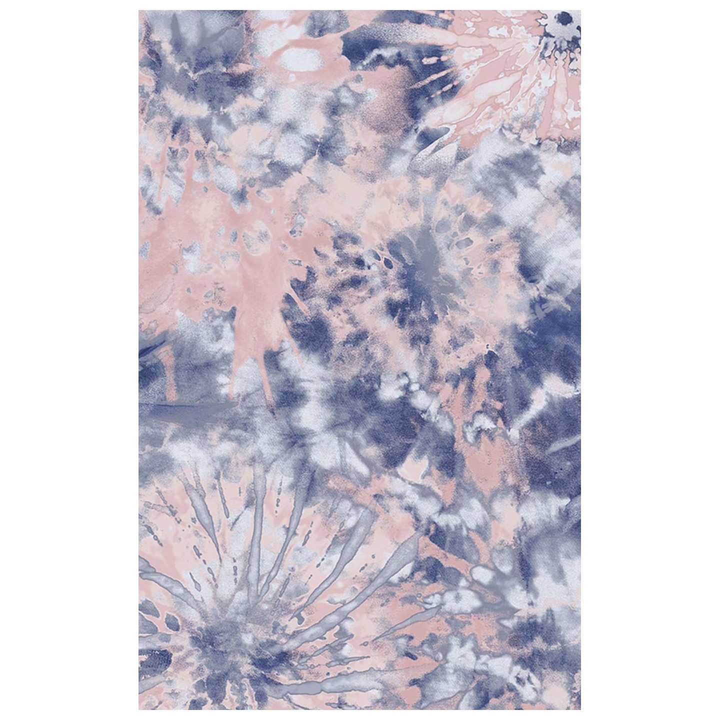 HH912 Healing Hands Purple Label Journey Print Top - Twilight Tie Dye