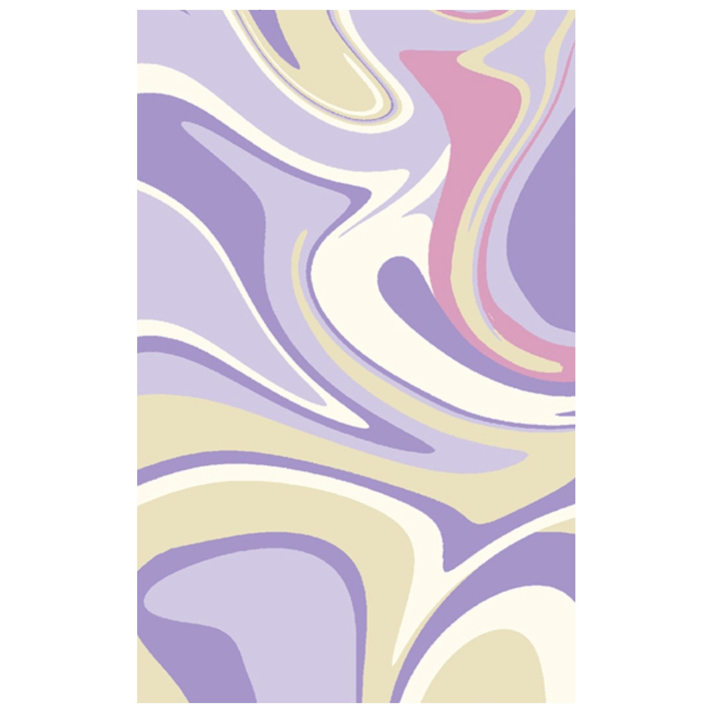 MC8564 Haut Imprimé à Col en V avec 2 Poches par Med Couture - Sporty Marble