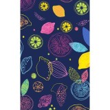 CK857 Haut Imprimé à Col en V Haut-bas par Cherokee - Tutti Frutti