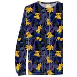 TF323 Tooniforms Button Up Print Jacket by Cherokee - Sensational Simba