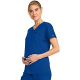 CK701A WW Originals Ultra Maternity Mock Wrap Top by Cherokee