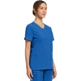 CK844A WW Originals Ultra 2 Pocket Snap-Front Top by Cherokee