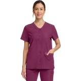 CK844A WW Originals Ultra 2 Pocket Snap-Front Top by Cherokee