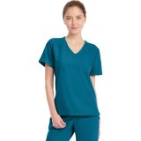 CK954A WW Originals Ultra Tuck-in V-Neck Top by Cherokee