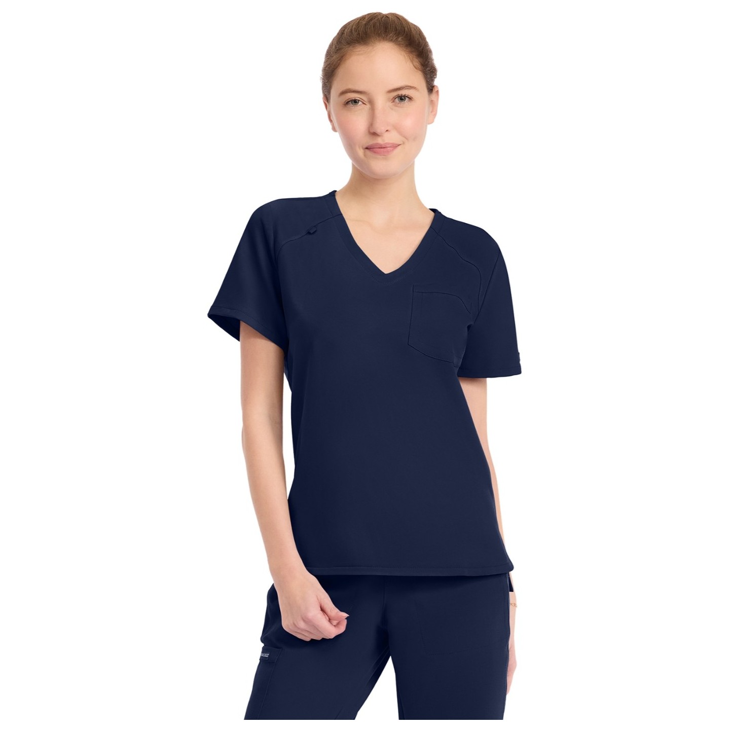 CK954A WW Originals Ultra Tuck-in V-Neck Top by Cherokee