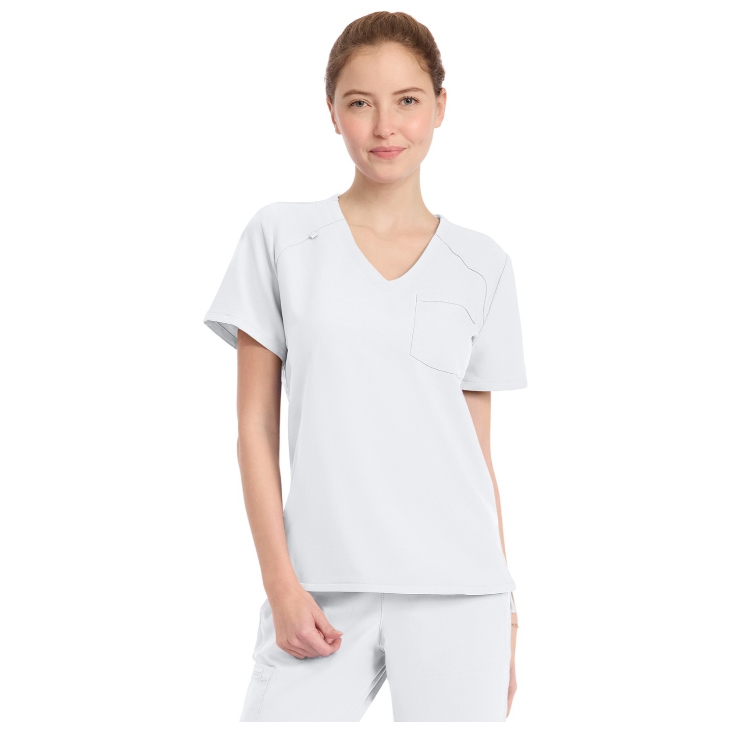 CK954A WW Originals Ultra Tuck-in V-Neck Top by Cherokee
