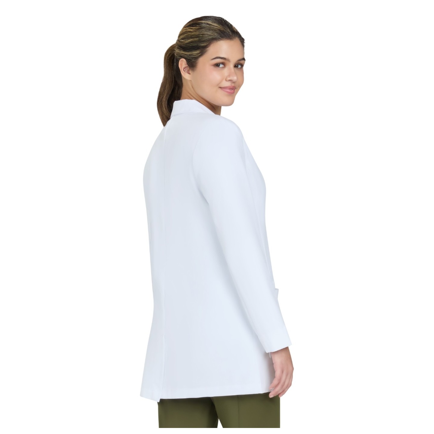 464 Essentials Hema 4 Pocket Stretch Lab Coat by koi