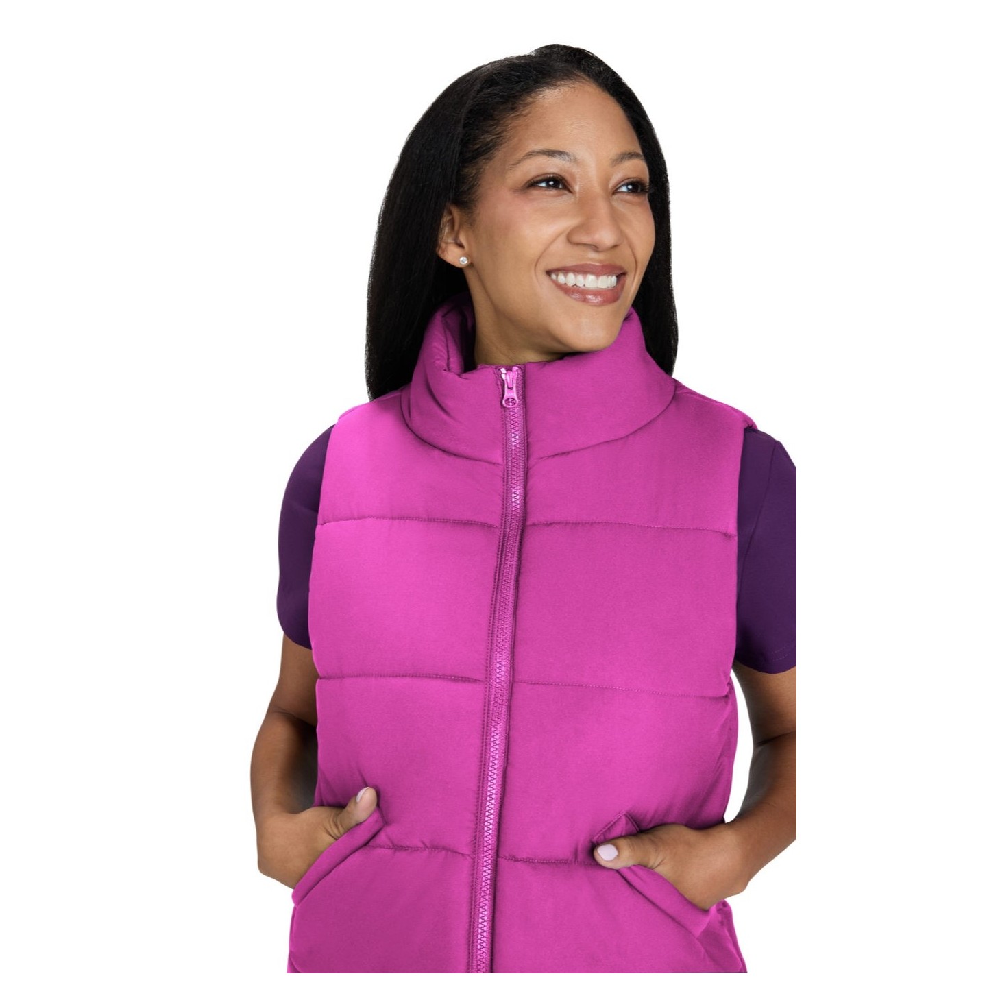 475 Essentials Nula 2 Pocket Puffer Vest by koi