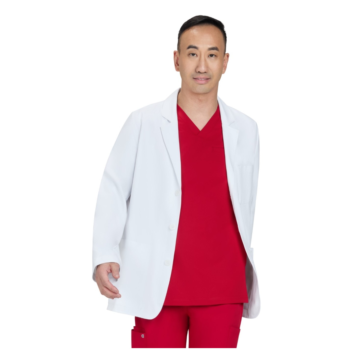 469 Essentials Dawson 5 Pocket Water Repellant Lab Coat by koi