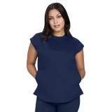 1137 Basics Kenley Crew Neck 2 Pocket Top by koi