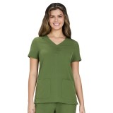 1121 Planet koi Enik 2 Pocket Stretch Top by koi