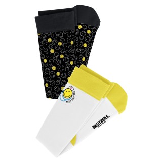 SA179 koi Smiley World Chaussettes de Compression 2-Paires - Doing Great