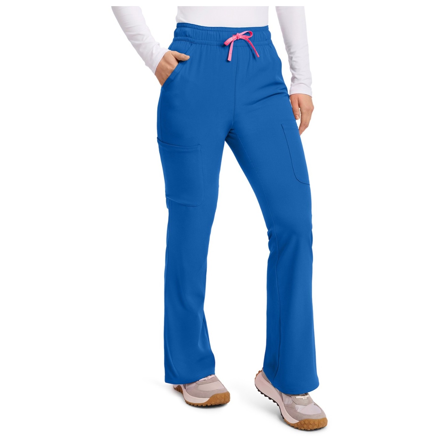 MC104 AMP Pantalon Jambe Évasée avec 4 Poches par Med Couture