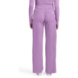 MC011 Insight Ruched Waist Wde Leg Pant with 5 Pockets by Med Couture