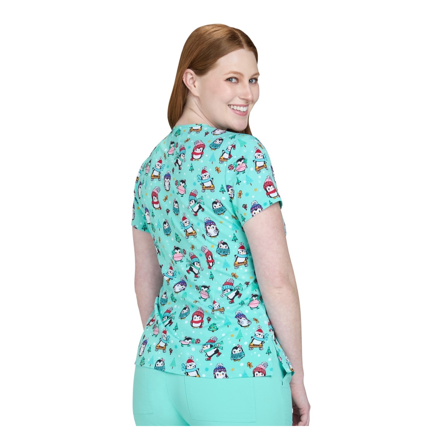 384PR koi Basics Leslie Top - Penguins
