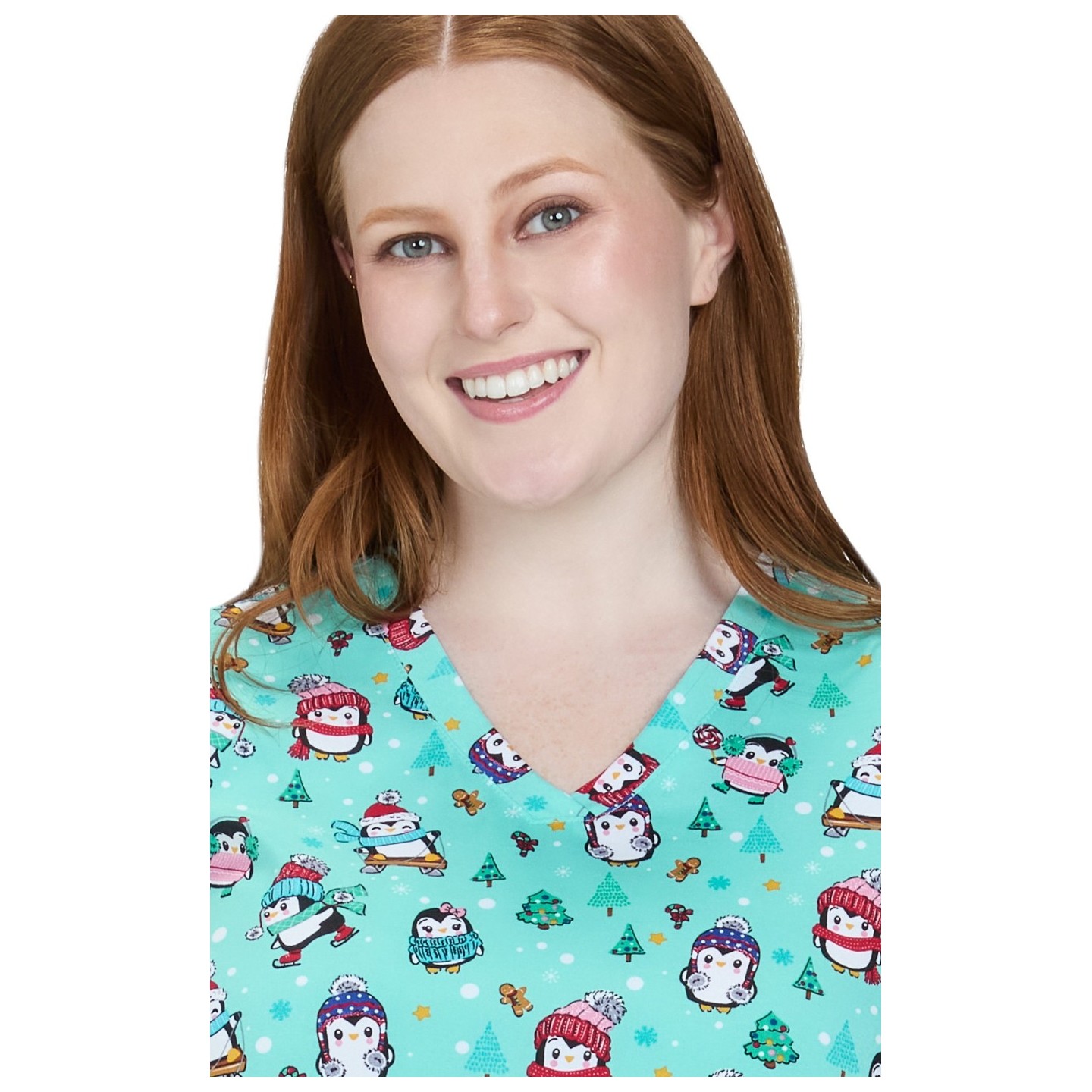 384PR koi Basics Leslie Top - Penguins