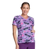 384PRA koi Artist Series Leslie Print Top - Vampire Bat Dolly