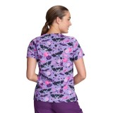 384PRA koi Artist Series Leslie Print Top - Vampire Bat Dolly