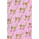 1093PRA koi Basics Artist Series Ari Split Neck Print Top - Cheetah In Heels