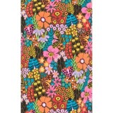 1093PRA koi Basics Artist Series Ari Split Neck Print Top - Flower Bug