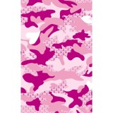 MC632 Haut Imprimé à Col en V par Med Couture - Fierce Fighter