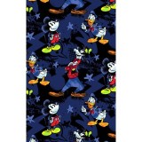 TF788 Tooniforms Men's Print 2 Pocket V-Neck Top by Cherokee Uniforms - Mickey Bro Time