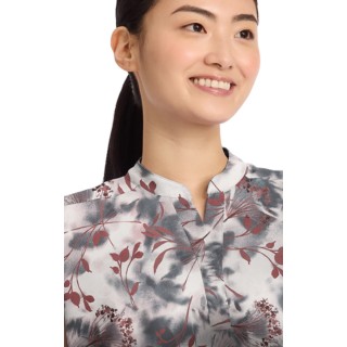 HH912 Healing Hands Quest Journey Print Top - Floating Botanical