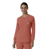 C13610 Carhartt Force Cross-Flex Long Sleeve Top