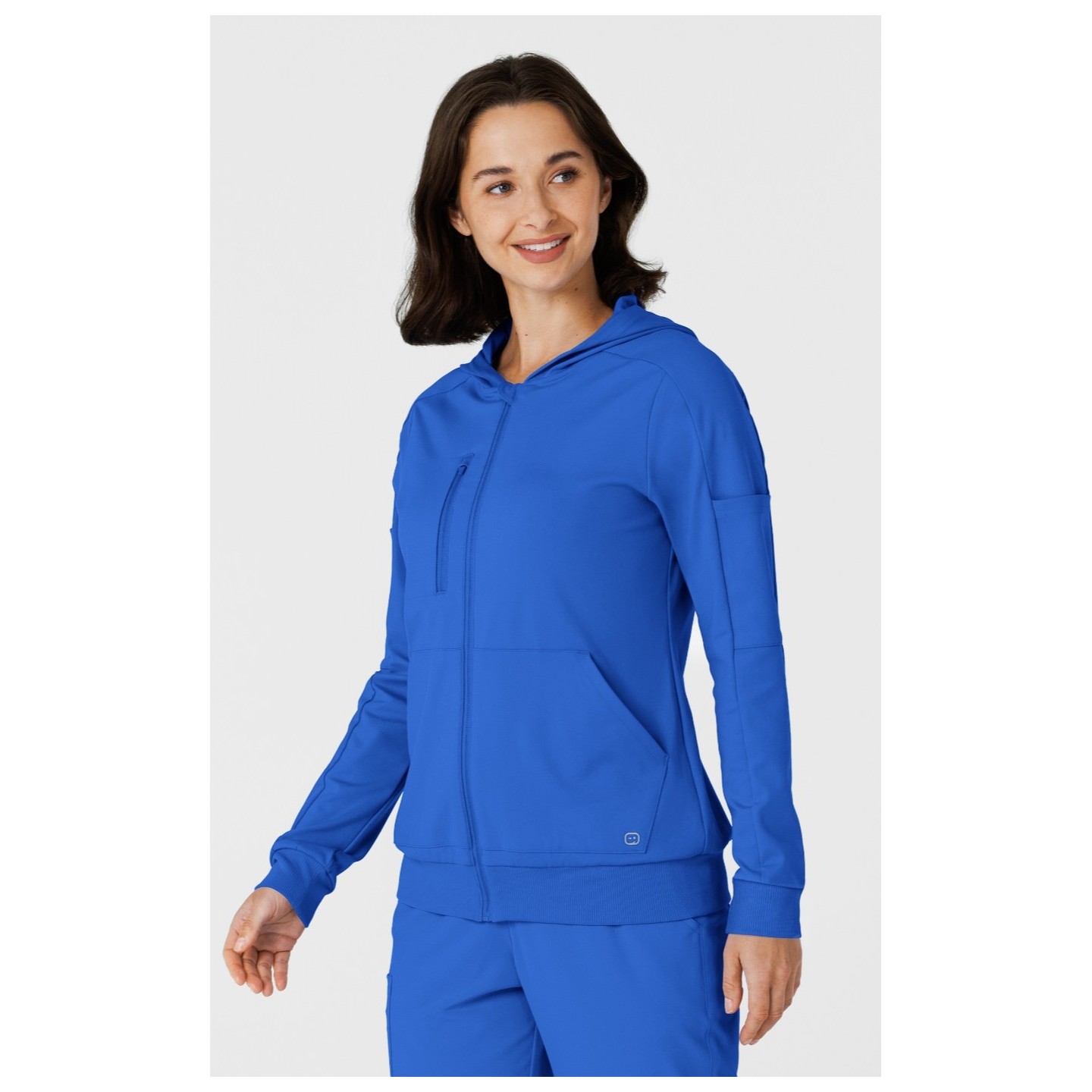 8159 Renew Knit 4 Pocket Zip Front Warm Up Jacket by WINK