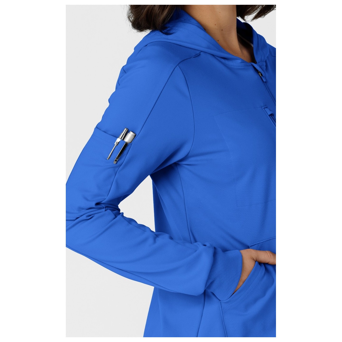 8159 Renew Knit 4 Pocket Zip Front Warm Up Jacket by WINK