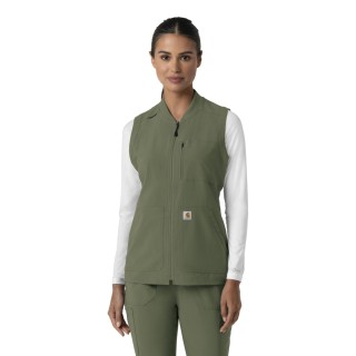 C82510 Carhartt Force Cross-Flex Lightweight Scrub Vest