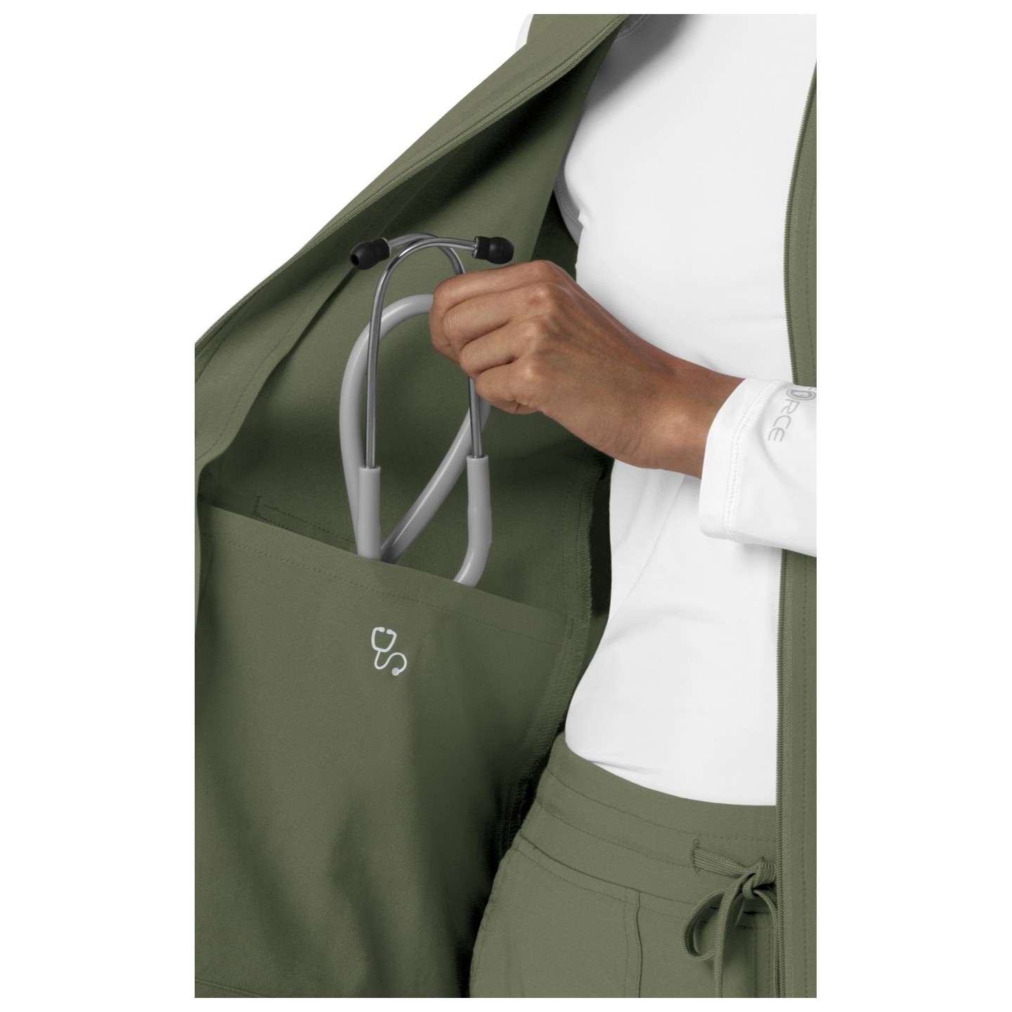 C82510 Carhartt Force Cross-Flex Lightweight Scrub Vest