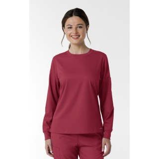 6551 Boundless Crew Neck Long Sleeve Top by WINK
